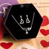 Jewelry Gift Set - Bộ Trang Sức Heart Pin Đính Đá CZ Sang Trọng - Heart Gift Set