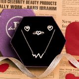  Jewelry Gift Set - Bộ Trang Sức Beat Heart Nhịp Tim Sang Trọng - Heart Gift Set 