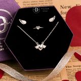  Jewelry Gift Set - Bộ Trang Sức Angle Heart - Cánh Thiên Thần  Sang Trọng - Wings Gift Set 