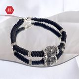  Vòng dây thắt đá phong thủy - Vòng thắt Thạch Anh Tóc Đen dành cho Nam - Gemstone Bracelets Ddreamer 