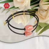  Vòng đá dây cứng Lu Thống Chiêu Tài - Đào Hoa Thu Hút Tình Duyên - Gemstone Bracelets Ddreamer 