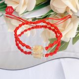  Vòng Dây Thắt Lu Thống Thạch Anh Tóc Vàng - Vòng Dây Thắt Đá Thiên Nhiên - Gemstone Bracelets Ddreamer 