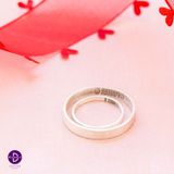  Nhẫn Bạc 925 Bản Nhám Đơn Giản - Nhẫn Bản Trơn Đơn Giản - Minimal Silver Ring 