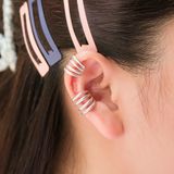  Hoa Tai Bạc 925 Kẹp Vành Earcuff 5 Lines Twist & Flat Và 5 Line Trơn 1405EC 644EC 253EC 