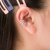 Hoa Tai Bạc 925 Kẹp Vành Earcuff 5 Lines Twist & Flat Và 5 Line Trơn 1405EC 644EC 253EC