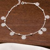  Rose Silver Anklet - Lắc Chân Bạc 925 Hình Hoa Hồng Nữ Tính -  303LCT 305LCT Ddreamer 