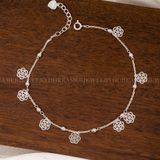  Lắc Chân Hoa Mai Bạc 925 - Flower Silver Anklet 305LCT 