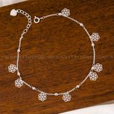  Rose Silver Anklet - Lắc Chân Bạc 925 Hình Hoa Hồng Nữ Tính -  303LCT 305LCT Ddreamer 