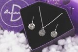  Vietnam Lotus Sterling Silver Jewelry Set - Bộ trang sức bạc 925 Hoa Sen Việt Nam 