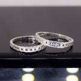  Couple Rings - Nhẫn Cặp Kiểu Bản Xích Trơn Unisex Cá Tính- 2097NT 