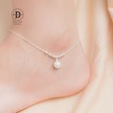  Sterling Silver Ankle Bracelet - Lắc Chân Ngọc Trai Bạc 925 Pearl 199LCH 