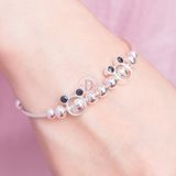  Kiềng Bạc 999 Chuột Mickey Dễ Thương và Bi Bạc Móc Máy Lấp Lánh -  Dành Cho Các Bé Lớn (Pure Silver) Ddreamer  K333 