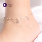  Lắc Chân Bạc 925 - Lắc Chân 3 King Crown Silver Anklet - Sterling Silver Ankle Bracelets - 167LCT 