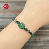  Vòng dây thắt đá phong thủy - Vòng thắt Thạch Anh Dâu Xanh - Gemstone Bracelets Ddreamer 