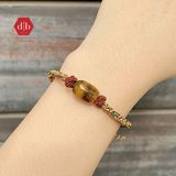  Vòng dây thắt đá phong thủy - Vòng thắt Lu Thống Mắt Hổ - Gemstone Bracelets Ddreamer 