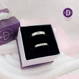  Couple Rings - Nhẫn Cặp Couple Stone CZ  - Ddreamer 096NH 