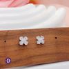 Lucky Flower Silver Earrings - Hoa Tai Cỏ 4 Lá Đá CZ Ddreamer - 3111BTH