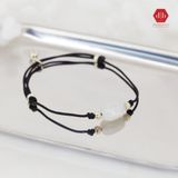  Vòng Dây Thắt Mảnh Đá Thiên Nhiên & Charm Bạc 925 - Vòng Thắt Theo Yêu Cầu 