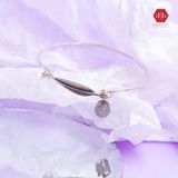  Kiềng Bạc 925 - Freedoom Bangle Phối Đá Thiên Nhiên 