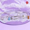 Kiềng Bạc 925 - Freedoom Bangle Phối Đá Thiên Nhiên