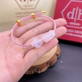  Vòng Tay Dây Cứng Hồ Ly Thu Hút Tình Duyên Đá Mặt Trăng MoonStone - Vòng Đá Phong Thủy 