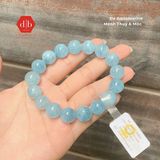  Vòng Tay Nam Chuỗi Đá Thiên Nhiên - Đá Phong Thủy Aquamarine 12Li 