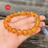  Chuỗi Đá Thiên Nhiên - Đá Phong Thủy Hổ Phách (Amber) 