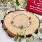  Vòng Đá Hắc Nguyệt Quang & Moon Stone - Gem Stone Buble Branche 