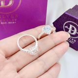  Nhẫn Trái Tim Đính Đá Sang Trọng - Big Heart Sparkling Silver Ring - Nhẫn Bạc 925 Trái Tim Đính Đá 2594NH 