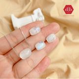  Mặt Lu Thống Đá Moon Stone- Đá Phong Thủy Thiên Nhiên  - Không Kỵ Mệnh - Ddreamer 