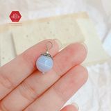  Mặt Dây Chuyền Đá Thiên Nhiên - Đá  Thạch Anh Tóc Đen & Lapis, Aquamarine, Agate  Mix Charm Bạc 925 - Cho Mệnh Mộc /Thủy- Ddreamer 