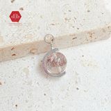  Mặt Dây Chuyền Đá Thiên Nhiên - Đá Super 7 & Moon Stone Mix Charm Bạc 925 - Không Kỵ Mệnh - Ddreamer 