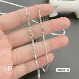  Dây Chuyền Nam Trơn Xích Dẹp Chữ Nhật 1&2li - Dây chuyền Bạc 925 - Silver 925 Necklace Basic Chain Ddreamer 