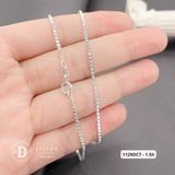  Dây Chuyền Trơn Dây Mì Hộp Trụ Đủ Size - Dây chuyền Bạc 925 - Silver 925 Necklace Basic Chain Ddreamer 