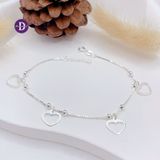  Heart Silver Bracelet - Lắc Tay Bạc 925 Trái Tim Rơi Ddreamer 083VTT 