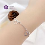  Heart Silver Bracelet - Lắc Tay Bạc 925 Trái Tim Rơi Ddreamer 083VTT 