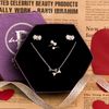 Jewelry Gift Set - Bộ Trang Sức Nơ Đính Đá CZ Nữ Tính - Bow Gift Set
