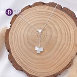  Dây Chuyền Nữ Cỏ 4 Lá Xà Cừ - Heart Lucky Flower - Silver 925 Necklace Ddreamer - 1182DCH 