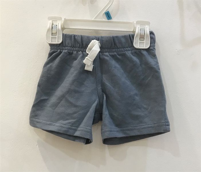 Quần short thun Carter màu xi măng bé trai