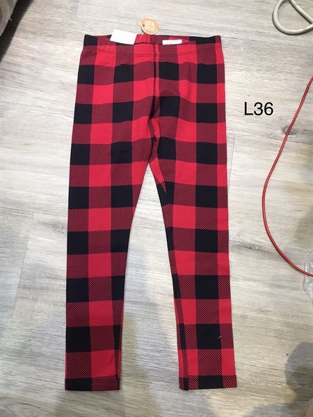 Legging caro đỏ - L36