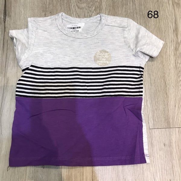 (12M) Áo sọc tím