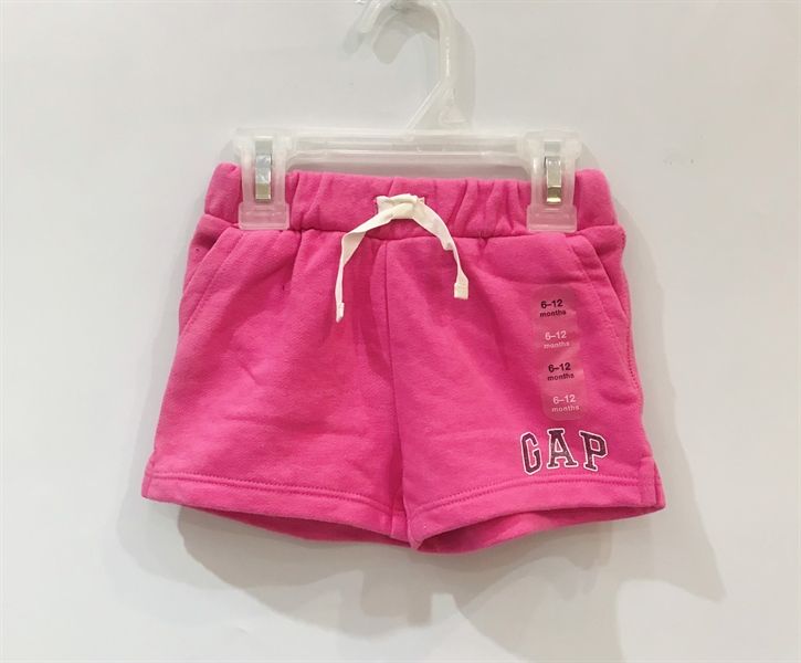 Quần short thun hồng đậm bé gái
