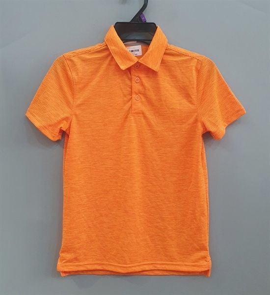 Áo polo thể thao cam bé trai