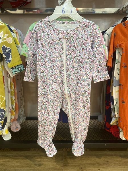 Body vớ Carter tím hoa nhí bé gái