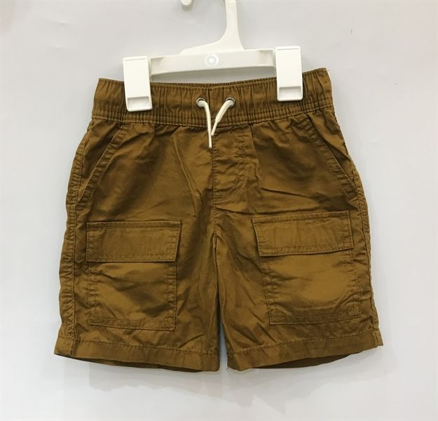 Quần short kaki C&J nâu bò bé trai