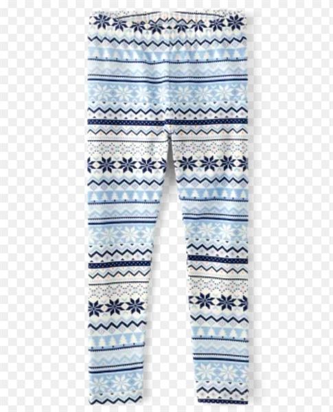 Quần legging GBR xanh hoa tuyết bé gái