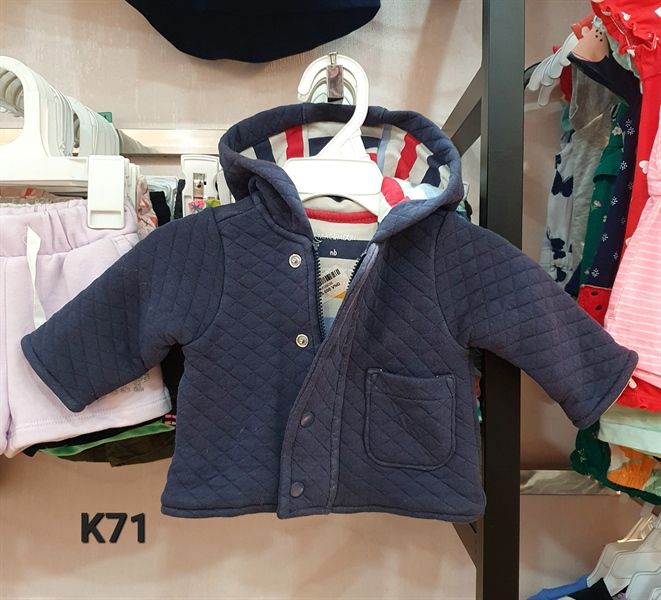 Áo kkhoasc 2 lớp sọc màu - K71