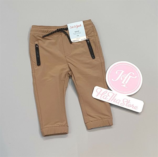 Quần dài kaki dù C&J nâu dù bé trai