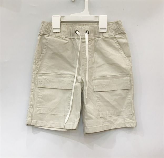 Quần short kaki C&J màu kem bé trai