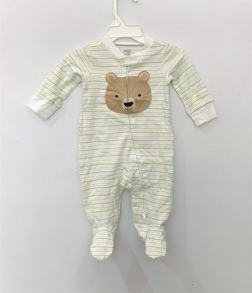 Body vớ C4RTER xanh mint sọc gấu bé trai